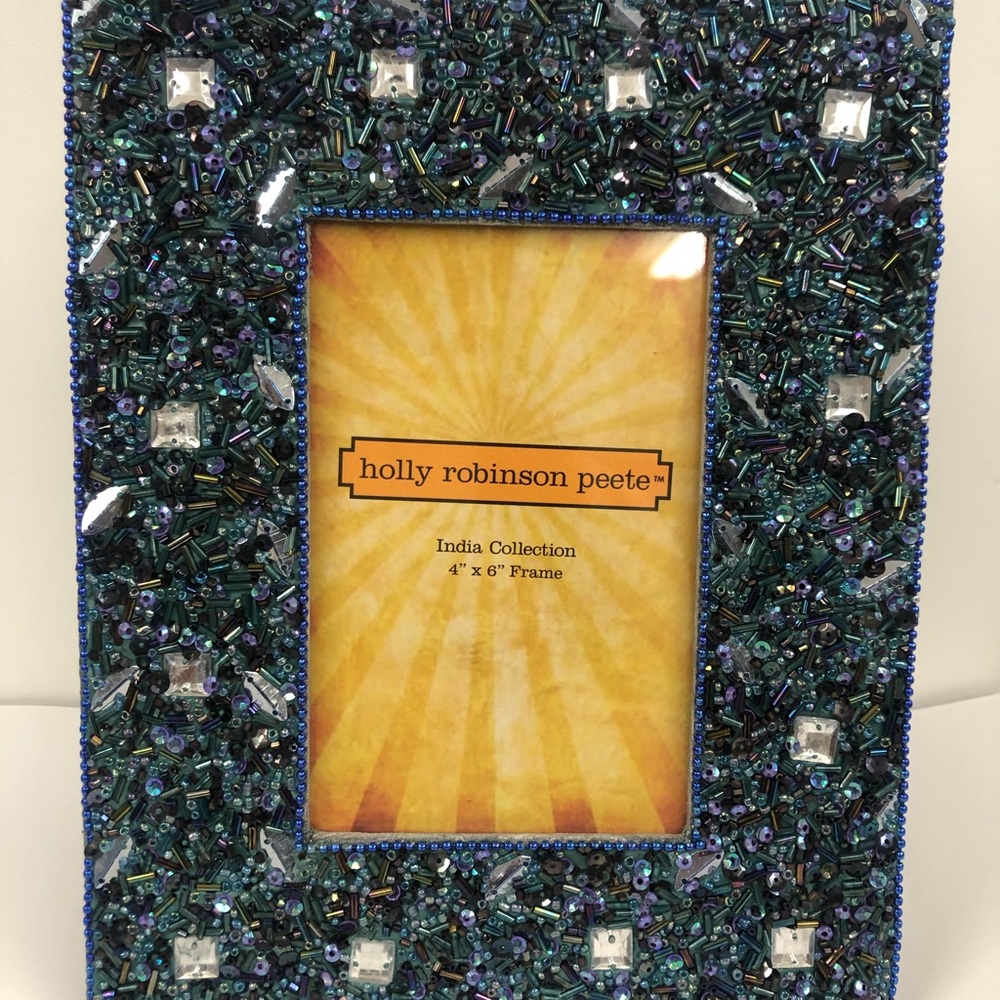 Holly Robinson Pete Beaded picture frame